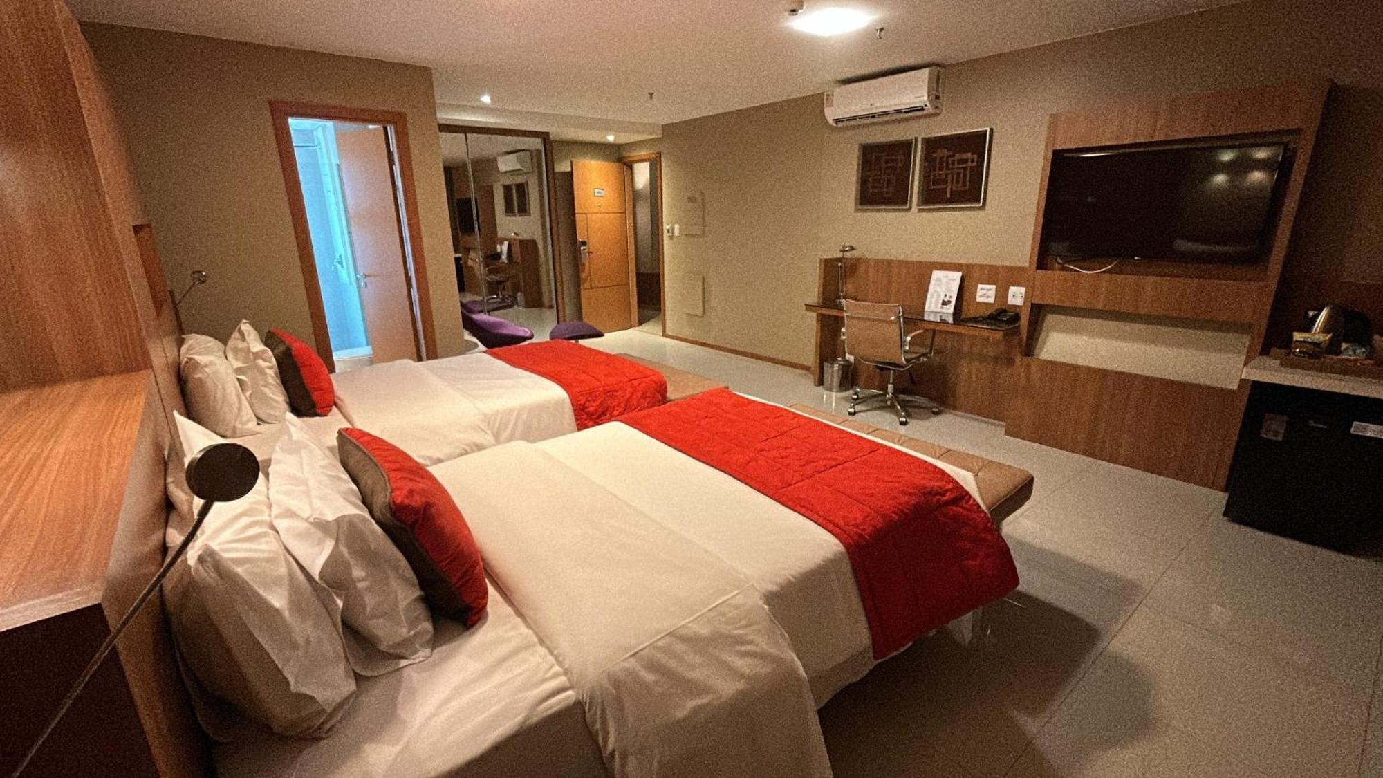 Candangolandia Jade Hotel Brasilia מראה חיצוני תמונה A room at the hotel