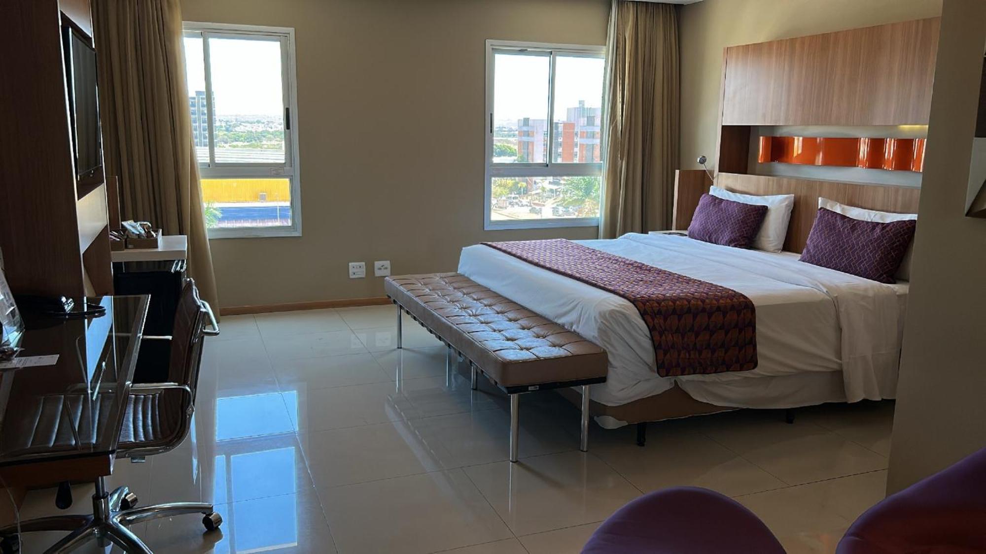 Candangolandia Jade Hotel Brasilia מראה חיצוני תמונה A bedroom at the hotel