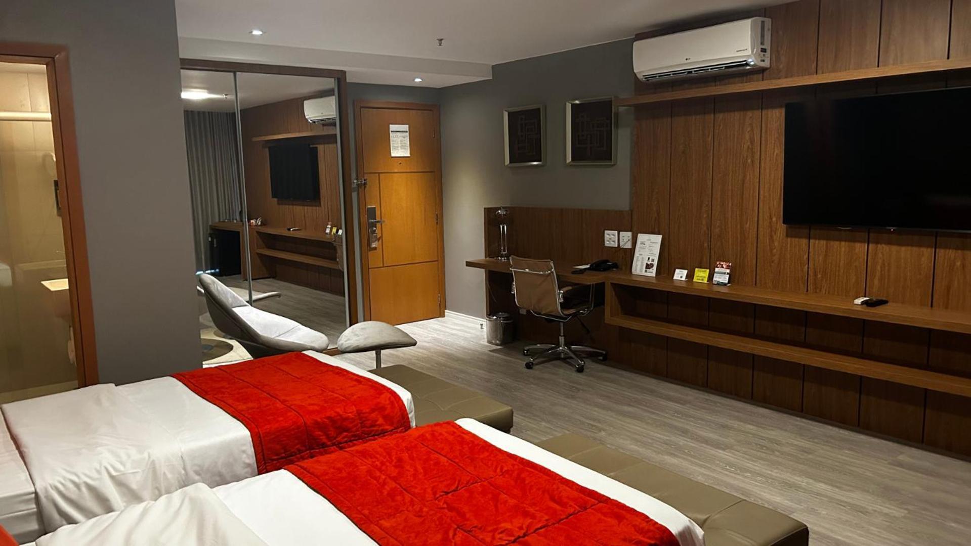 Candangolandia Jade Hotel Brasilia מראה חיצוני תמונה A room at the hotel