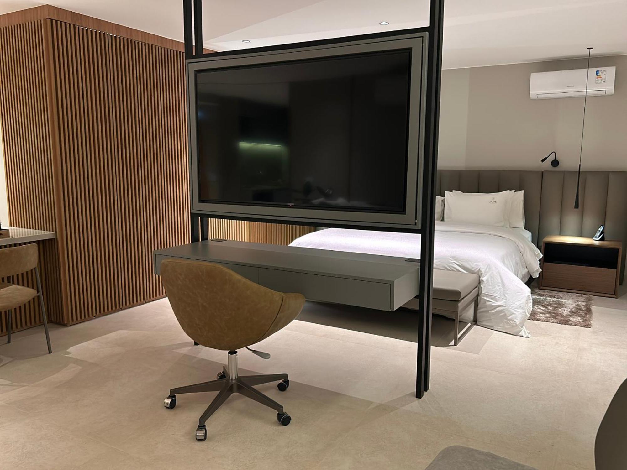 Candangolandia Jade Hotel Brasilia מראה חיצוני תמונה A room at the hotel