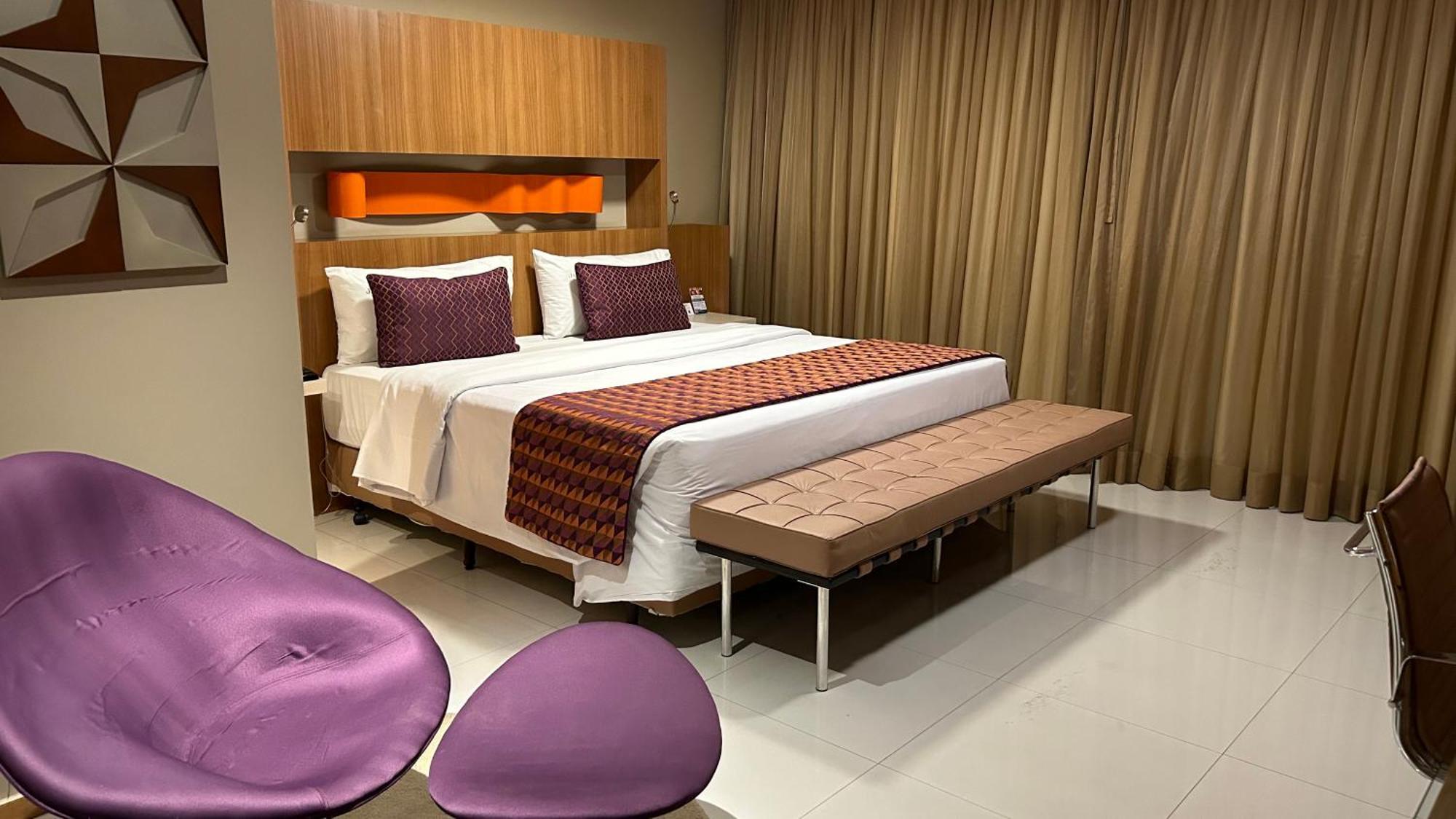 Candangolandia Jade Hotel Brasilia מראה חיצוני תמונה A bedroom at the hotel